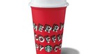 Starbucks 2019 Red Reusable Cup Grande 16oz Merry Coffee Christmas Cup Limited