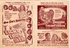 April In Paris  The Bachelor And Bobby Soxer Crandell Theatre  Handbill  1953