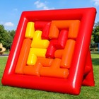 Wellcomer 7ft Giant Inflatable Puzzle Game  Airtight Pvc Carnival Game