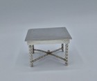 Antique Sterling Silver Miniature Dolls House Table Ornament Import Dutch