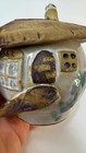 Vintage Breckland Pottery Cottage House Money Box Coin Bank Handmade Stoneware