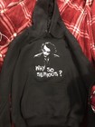 The Dark Knight Joker    why So Serious     Pullover Hoodie  kids Xl black 