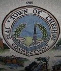 New Woven Throw Blanket Afghan Tapestry Town Of Cheshire Connecticut Landmarks