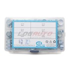 48pcs 6 Sizes Fuel Injection Gas Line Hose Clamps Clip Pipe Clamp Kit 7mm-15mm