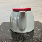 Hay Sowden - Teapot - Grey - Red Lid - Designer George Sowden - Denmark