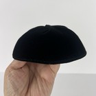 Vtg Yarmulke Kippah Black Velvet Bar Mitzvah