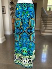 Mr Dino 1960 s Psychedelic Velvet Maxi Skirt
