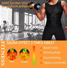 Sauna Sweat Vest Workout Tank Top Waist Trainer For Men Compression Workout Enha