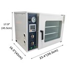 Laboratory Digital Vacuum Drying Oven Nitrogen Inlet 0 9 Cu Ft  2 Layers Shelves