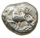 Youth On Horseback   Goat  Ivy Leaf  Kelenderis  Cilicia 425 Bc Rare Stater Coin