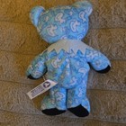 Grateful Dead Baby Blue Bean Bear Plush Liquid Blue 7  Vintage 2001 Tagged Ed 7