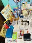 9 5 Lb Women Trinkets Spoons Figurines Books Collectible Vtg-now Junk Drawer Lot