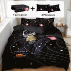 3pcs Duvet Cover Bedding Set With 1 Duvet Cover   2 Pillow Shams For Hotel Home