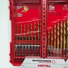 Milwaukee 23 Piece Impact Duty 1 4  Hex Drive Titanium Drill Bit Set 1 16 -3 8 