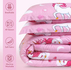 Utopia Bedding Unicorn Comforter Set Twin 3-piece Soft Microfiber Kids Pink