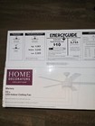 Home Decorators Collection Merwry 52in  Integrated Led Indoor White Ceiling Fan