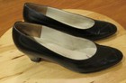 Johnston   Murphy Shoes reduced Womans Sz 7aa black leather usa Made euc free H