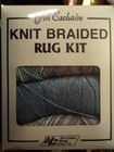 Natura Knit Braided Rug Kit National Yarn Crafts K 095 Victoria Size 33  X 27 