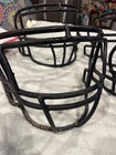 Lot Of 4 Black Riddell Revolution Football Helmet Face Mask