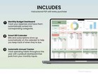 Easy Personal Budget Spreadsheet Finance Saving Template 2026 Planner Google