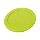 Pyrex 7200-pc Round 2 Cup Plastic Storage Lid Cover Green 4pk For Glass Bowl