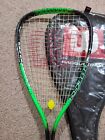 Wilson Titanium Power Channel Crushing Power Racquetball W  Case 