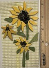 Sunflowers Broken Cut China Plate Mosaic Tile Set Mosaic Floral Tiles