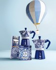 Bialetti Dolce gabbana   Mediterranean Blue Express Coffee Maker 6 Cup   