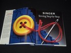 1990 Sewing Step-by-step Hardcover Book By Editors Of Singer Library - Kd 945g
