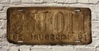 1938 Missouri License Plate 110-833