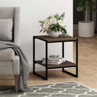 Romain 2-tier Tall End Table  French Oak