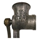 Universal Food Chopper No 1 Antique 1899 Brittain Usa Vtg Table Clamp Cast Iron