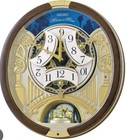 Seiko Melodies In Motion Musical Wall Clock W  19 Genuine Preciosa Crystals