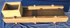 Early Folk Named Dated 1849 Primitive Large Kraut Cutter Original Wooden