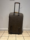 Louis Vuitton Monogram Rolling Suitcase 23 -25  Brown Retractable Handle