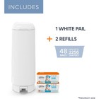 Diaper Genie Signature Pail Gift Set With 2 Easy Roll Refills  48 Bags   Sign   