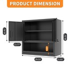 Locker  Metal Wall-mounted Tool Storage Cabinet With Locked Door Drawer