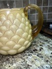Fenton Honey Overlay Jacqueline Pitcher Rare
