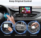 For Audi A6 A7 Mmi3g 2012-2016 Wireless Carplay Android Auto Module Retrofit Kit