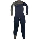 Body Glove Wetsuit Mens M Black Gray Pro 3 2 Mm Chest Zip Padded Knee Fullsuit