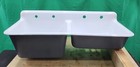 Kitchen Sink Vintage Cast Iron Professionally Refinished Victorian Laundry Room