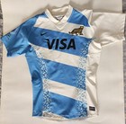 Argentina Uar Pumas Rugby Jersey Nike World Nation Cup  N   25  Size L