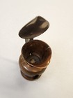 Bt Sewing Vintage Figural Metal Tape Measure Ewer Pitcher Antique 