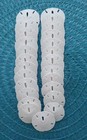 25 White Keyhole Sand Dollars 2 0 Inches Florida Gulf Coast Seashells Decor