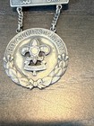 Rare Vintage Numbered Boy Scouts Of Japan Solid Silver Gratitude Badge