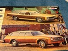  71 1972 1973 Chevrolet Station Wagon Dealer Showroom Sales Promo Posters Estate