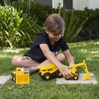Cat Construction Vehicles Set Of 3 Dump Truck Loader Excavator Toys For Kids