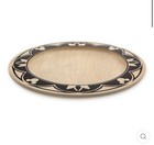 New Disney Home Collection Wooden Charger Plate Rare  Mickey