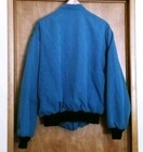 Vintage Union Pacific Railroad Feather River Route Jacket Stotts   Co 48 Xl Blue