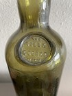 Vintage 1860   s Vieux Cognac Shoulder Seal Crude Lip Bottle With Nice Bubbles